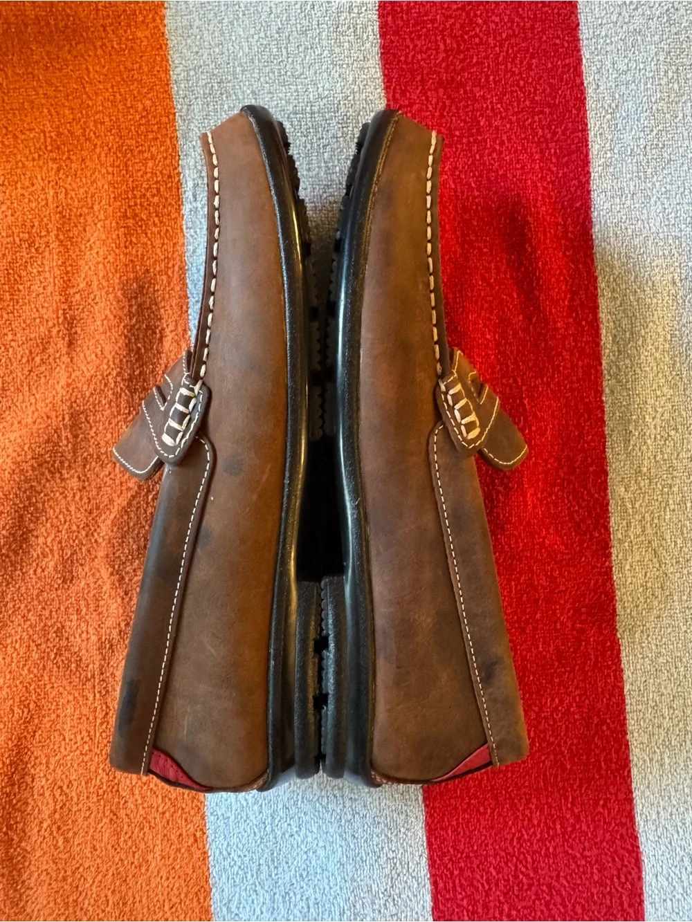 FootJoy Brown Leather loafers golf shoes